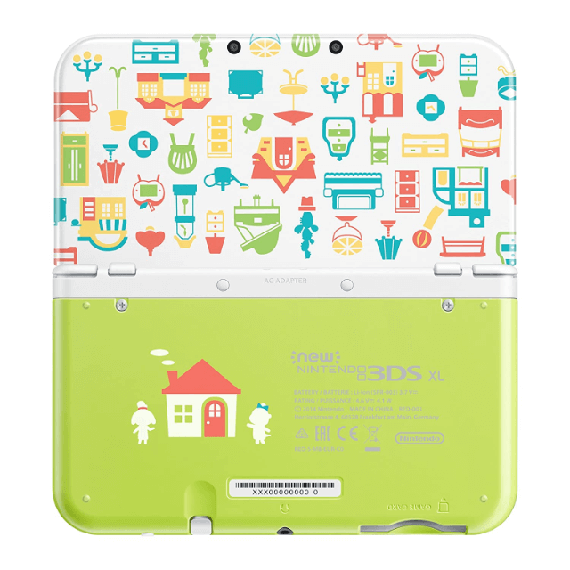 New Nintendo 2DS LL Animal Crossing box art for Nintendo 3DS